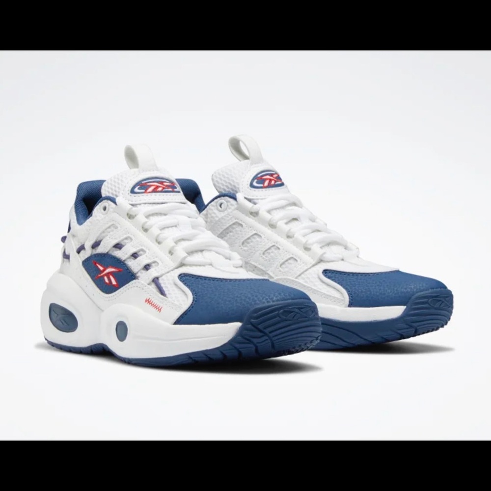 ICONIC IVERSON KIDS-APPROVED B-BALL SHOES REEBOK SOLUTION MID BASKETBALL SHOES -